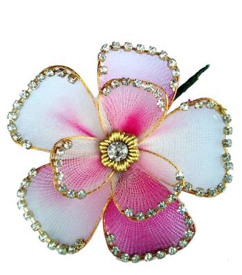 Beautiful  hair Flower Accessories Brooch with wedding party wear 2
