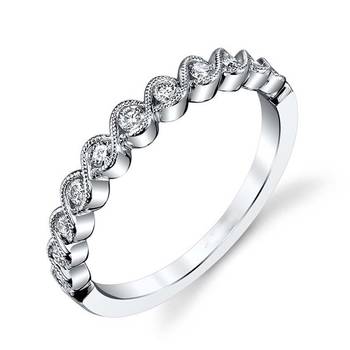 White Silver Plated Rings 1