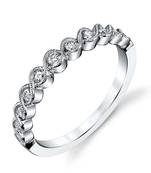 White Silver Plated Rings