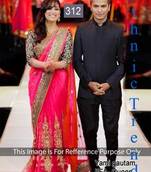 Indian Bollywood Replica Yami Latest New Two Tone Saree