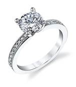 White Silver Plated Rings