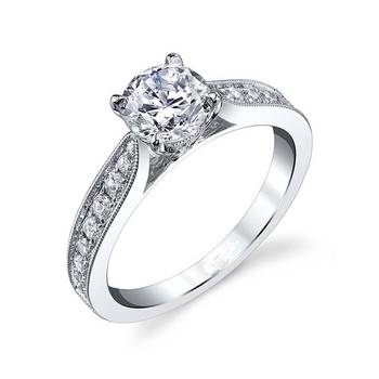 White Silver Plated Rings 1