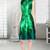 Eva Green satin western wear