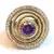 Classic victorian style colored stone ring