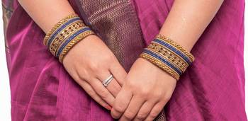 Blue Dailywear Bangle Set 1