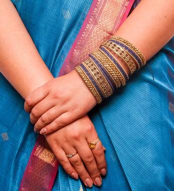 Blue Dailywear Bangle Set 2