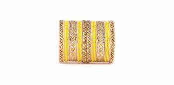 Yellow Dailywear Bangle Set 1