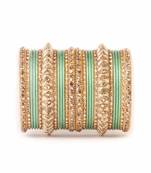 Traditional Pista Kundan Work For Both Hands