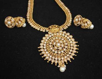 Gold plated necklace sets 1