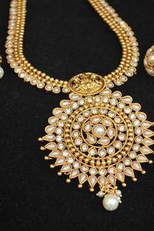 gold plated necklace sets
