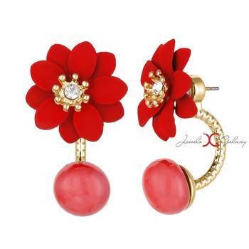 Multicolor cubic zirconia earrings 4