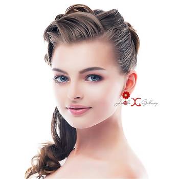 Multicolor cubic zirconia earrings 5
