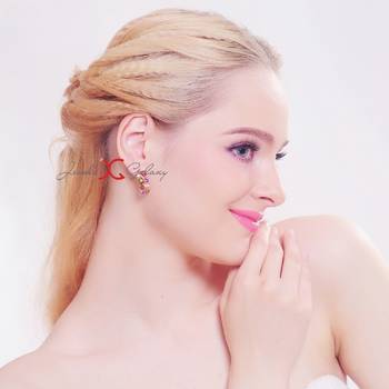 Multicolor cubic zirconia earrings 7