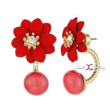 Multicolor cubic zirconia earrings 4