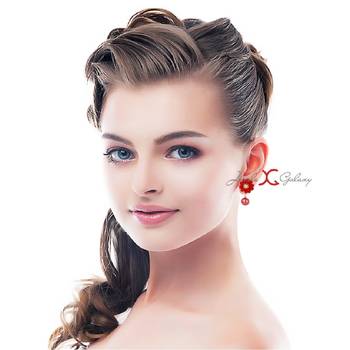 Multicolor cubic zirconia earrings 5