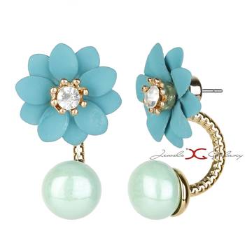 Multicolor cubic zirconia earrings 10