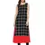 Black stitched Crepe  stitched kurti