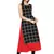 Black stitched Crepe  stitched kurti