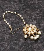 Kundan Flower Mangtikka