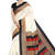 Multicolor printed bhagalpuri silk saree with blouse