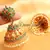 BEAUTIFUL ANTIQUE GREEN JHUMKKAS-DJ02737