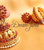 Beautiful Antique Kemp Jhumkkas Dj02740