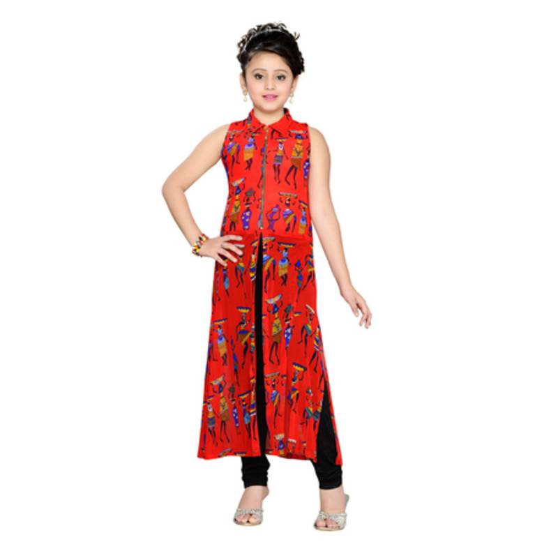 Cape Dress For Girls