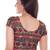 Multicolour printed lycra fabric stitched blouse