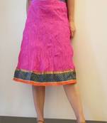 The Pink Crinkle Skirt