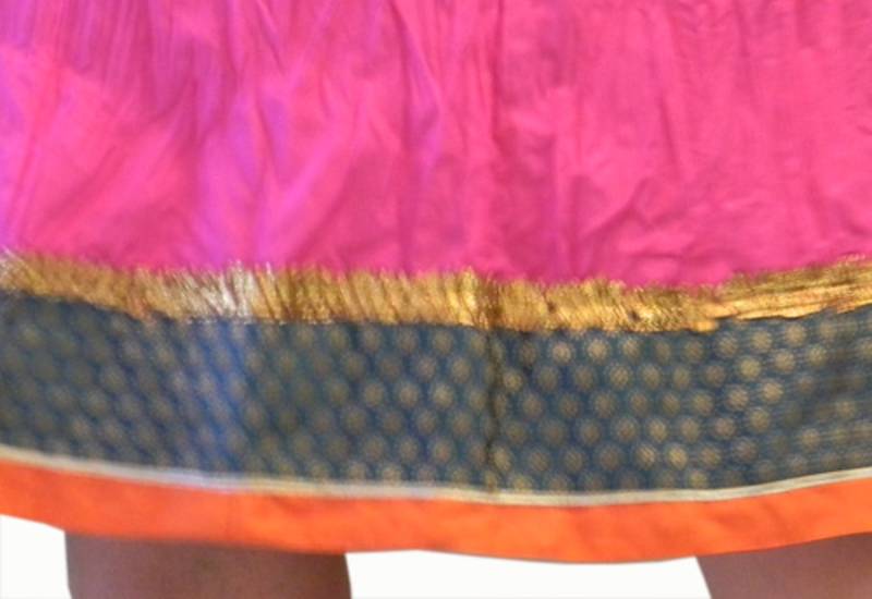 The Pink Crinkle Skirt