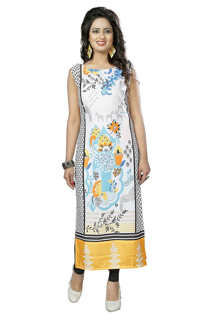 semi stitched kurtis