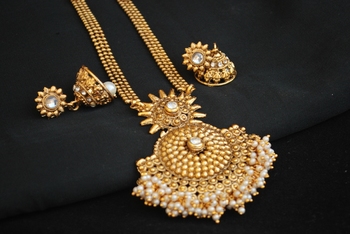 Long Haram Necklace set - Reeti Fashion 