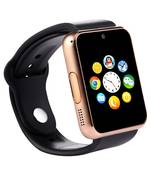 Black Square Dial Bluetooth Smart Watch With Camera and Sim Card