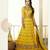 Amazing yellow designer shraddha kapoor anarkali attire