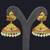 traditional temple design jhumka screwback type