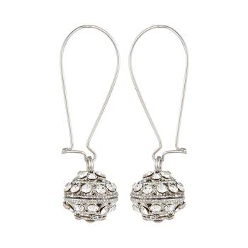 Silver Emerald   Earrings 1