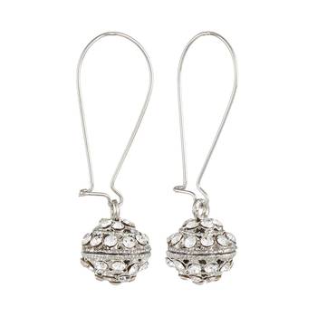 Silver Emerald   Earrings 2