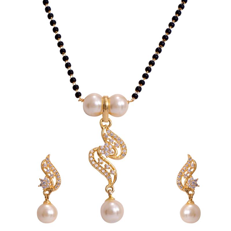Pearl mangalsutra online Clearance