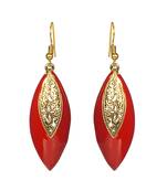 Red Emerald   Earrings