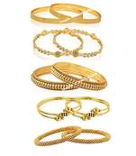Gold cubic zirconia bangles-and-bracelets