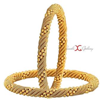 Gold cubic zirconia bangles-and-bracelets 3