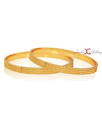 Gold cubic zirconia bangles-and-bracelets 5