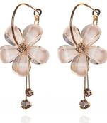 Gold Crystal Danglers-Drops