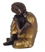 India Vishram Buddha Idol (Gold)