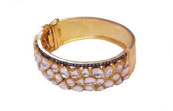 Jadau Kundan Bangle Bracelet 1