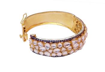 Jadau Kundan Bangle Bracelet 2
