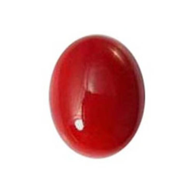 10.25 carat natural Red Coral (moonga) gemstone with lab certified