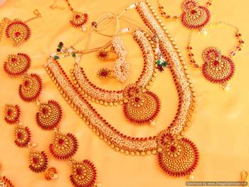 Red Ruby   Polki bridal-sets 2