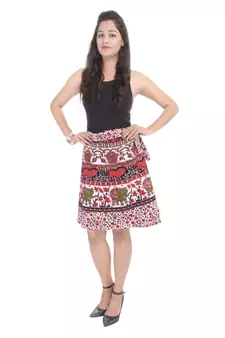 Multicolor printed Cotton Rajasthani skirts
