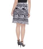 Black printed Cotton Rajasthani skirts